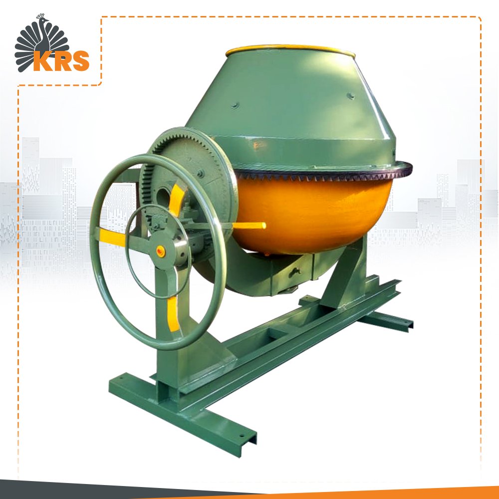 Manual Concrete Mixer Machine - KRS Industries