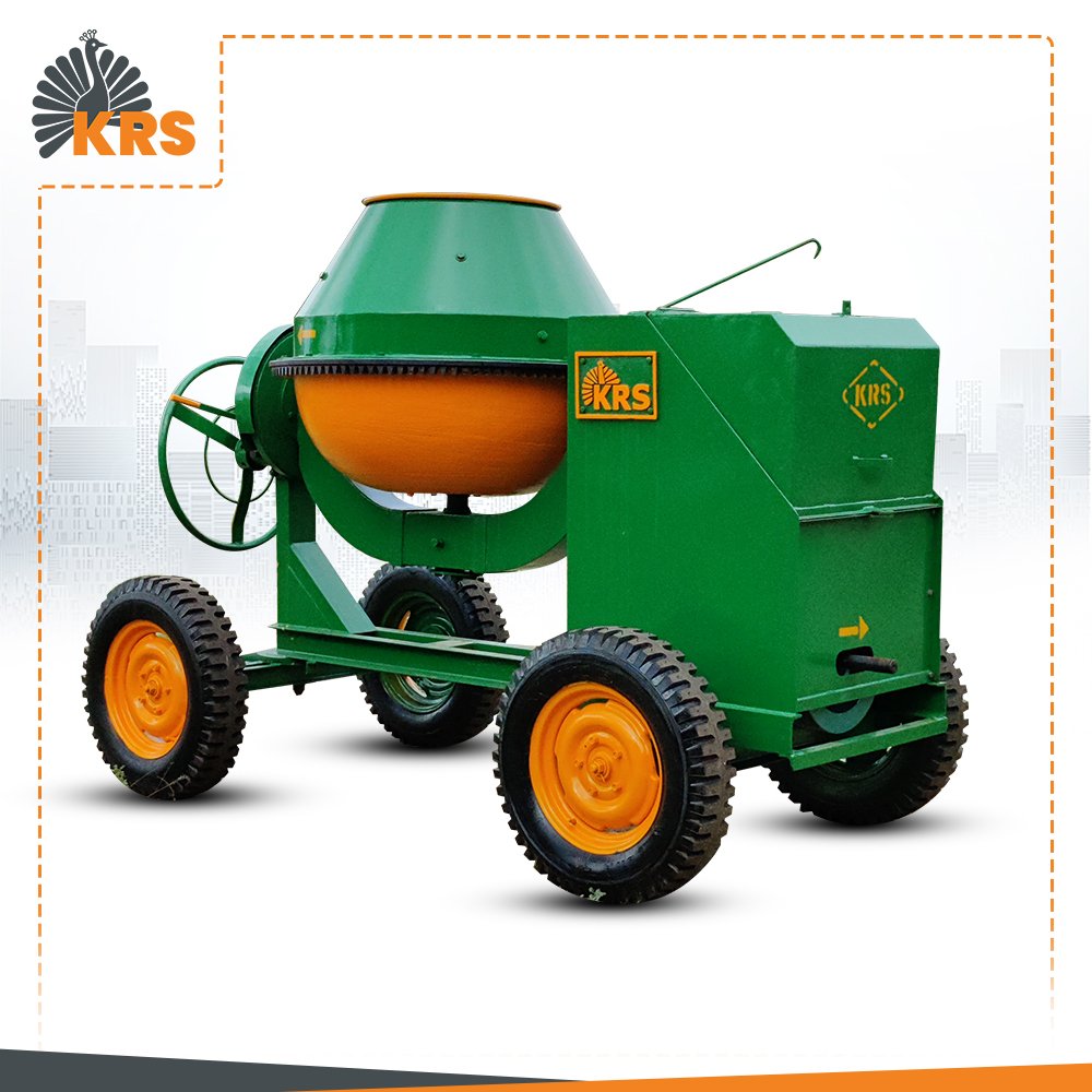 Concrete Mixer Machine - KRS Industries